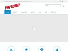 Tablet Screenshot of fortunedishwashing.com